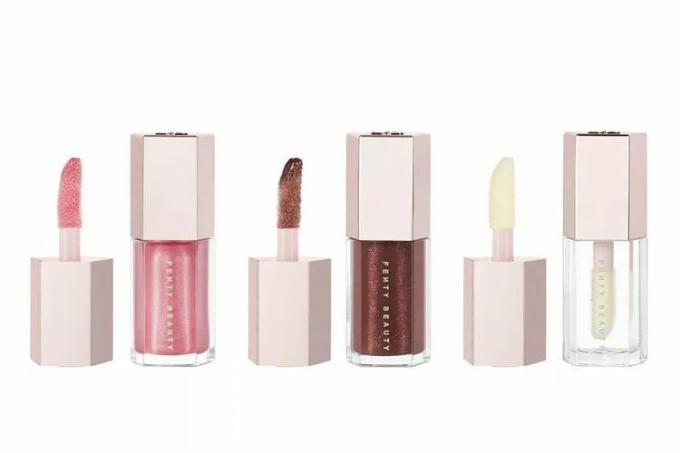 Target Fenty Snackz от Fenty Beauty от Rihanna Комплект мини гланц за устни Lil Gloss Bomb Trio - 2.515oz3pc - Ulta Beauty